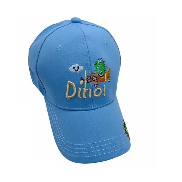 Dino! Gorra Infantil Visera Curva Dino Niños Ajustable Unisex